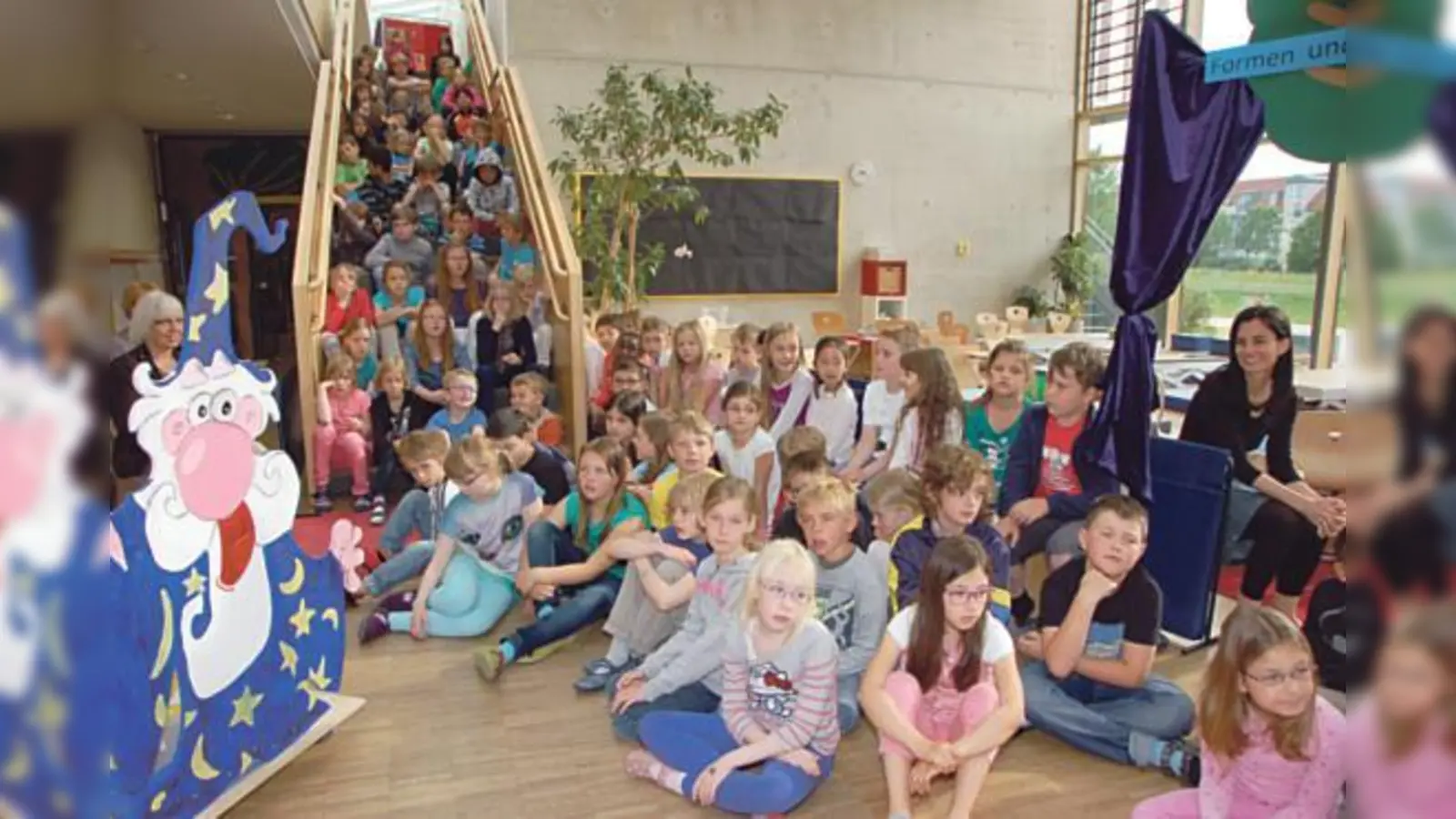 Mit abwechslungsreichen Spielen konnte mi Zahlen probiert, gebaut und experimentiert werden.	 (Foto: GS)