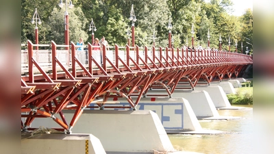 Die Thalkirchner Brücke wurde 1989 bis 1991 auf alten Fundamenten gebaut. (Foto: job)