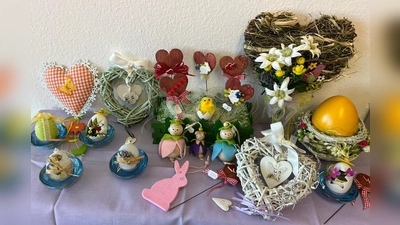 Die Kreativgruppe lädt von 24. bis 28. März zur Osterausstellung ein. (Foto: Sozialdienst Germering e.V.)