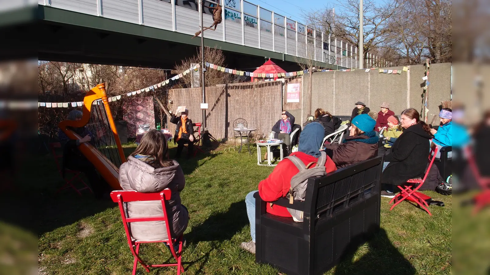 Am 23. April wird in der Hebenstreitstr. 2 der Tag des Buches gefeiert. (Foto: Kieweg)