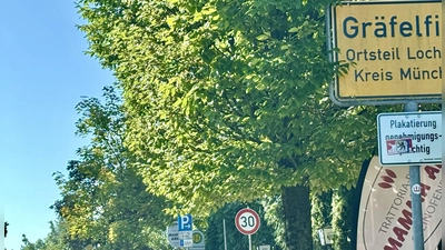 In Gräfelfing gilt Tempo 30 auf der Aubinger/Brunhamer Straße. Ab Ortsschild München soll das bitte auch gelten, forderte der BA 22. (Foto: Ulrike Seiffert)