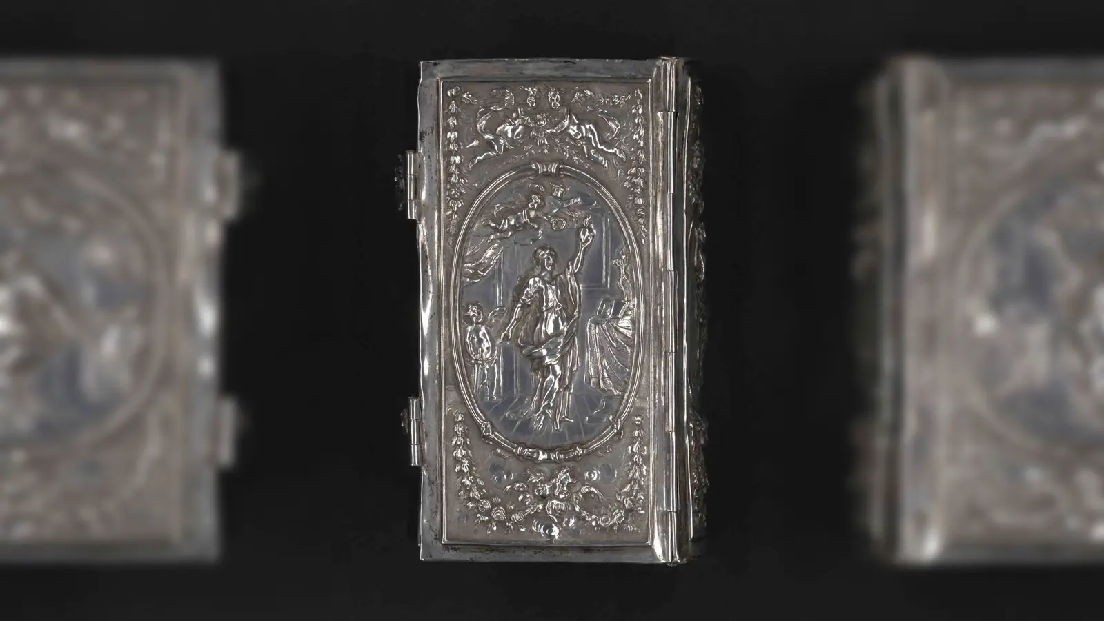 Silbereinband, Ausgburg (Foto: Bayerische Staatsbibliothek)