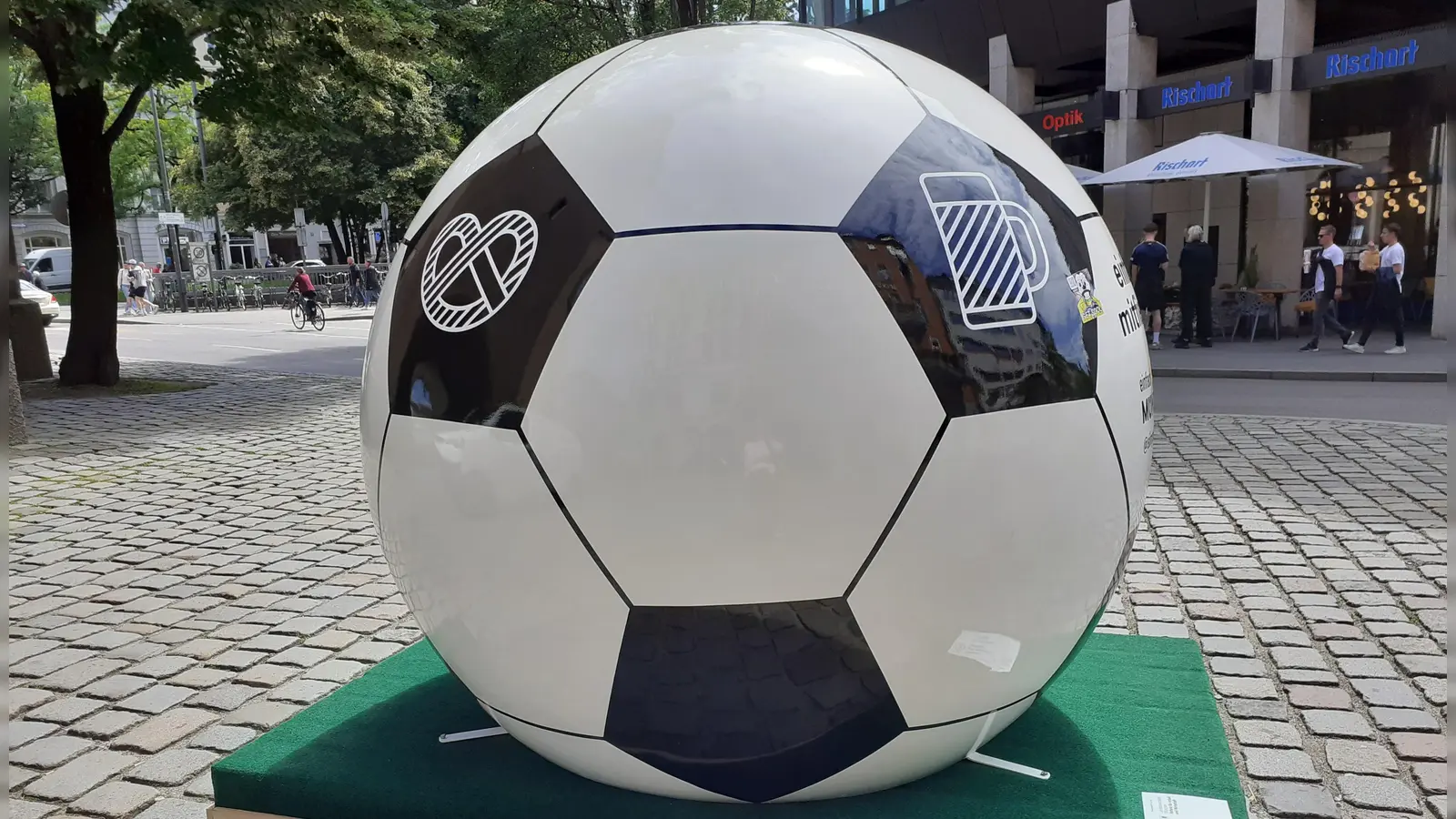 Die Europameisterschaft lockte viele Touristen nach München. Die meisten davon kamen aus Schottland. (Foto: mha)