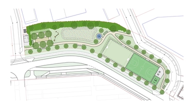 Am Ende soll das neue Areal so aussehen, wenn es fertig gestellt ist.  (Foto: Thomas Schächtel)
