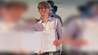 Platz zwei für Luis Kanis aus der 12. Jahrgangsstufe der Evangelische Friedrich-Oberlin-Fachoberschule.  (Foto: privat)
