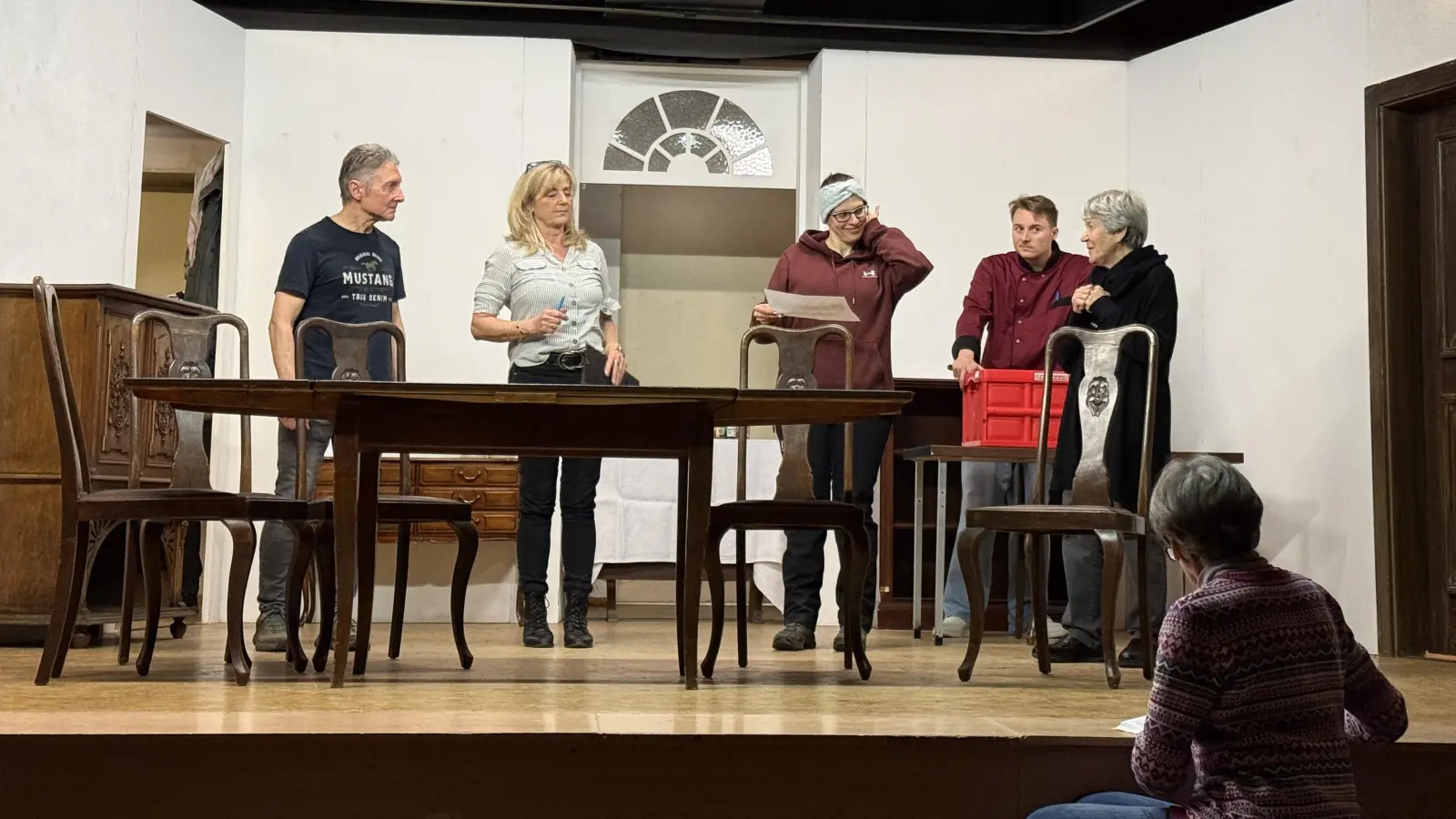 Eine Komödie von Cornela Willinger wird ab dem 6. März im Leiberheim von der Volksbühne Neubiberg-Ottobrunn gezeigt.  (Foto: Volksbühne )