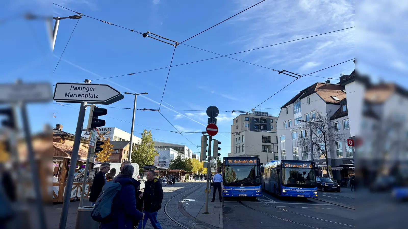 Noch bis Ende Dezember wird die Tramlinie 19 durch Busse ersetzt. (Foto: Ulrike Seiffert)