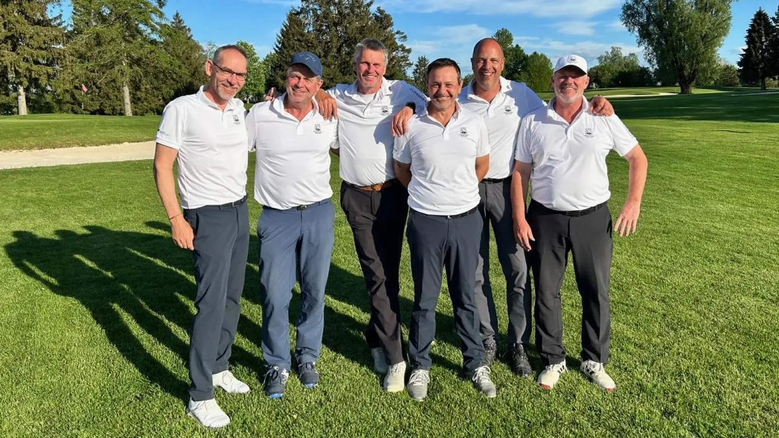 Die erfolgreiche Mannschaft: Roland Binder, Karl Langwieder, Kapitän Klaus Kendoff, Andi Cigic, Jürgen Schwarzhuber, Peter Krebs (von links). (Foto: RB)