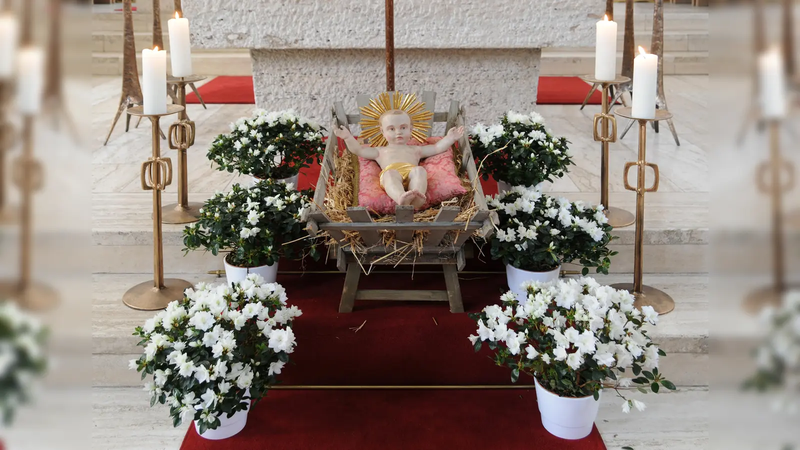 In St. Bruder Klaus in Waldperlach und in der Rosenkranzkönigin in Neubiberg werden an Weihnachten zahlreiche Gottesdienste gefeiert. (Foto: Rosenkranzkönigin)