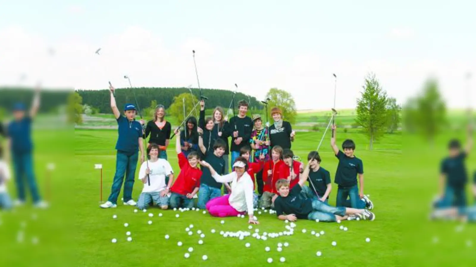 „Golf ist cool” - finden die Schüler der Lukas Realschule in Laim... (Foto: pi)