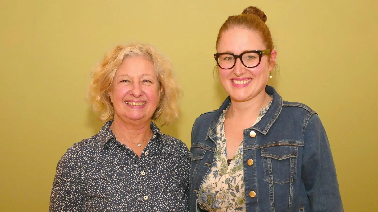 Julia Post (rechts) und Erika Sturm. (Foto: Grüne)
