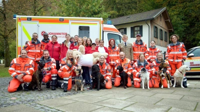 Die Johanniter im Ortsverband Peißenberg feierten ihr 25-jähriges Jubiläum. (Foto: Christoph Zeitler)