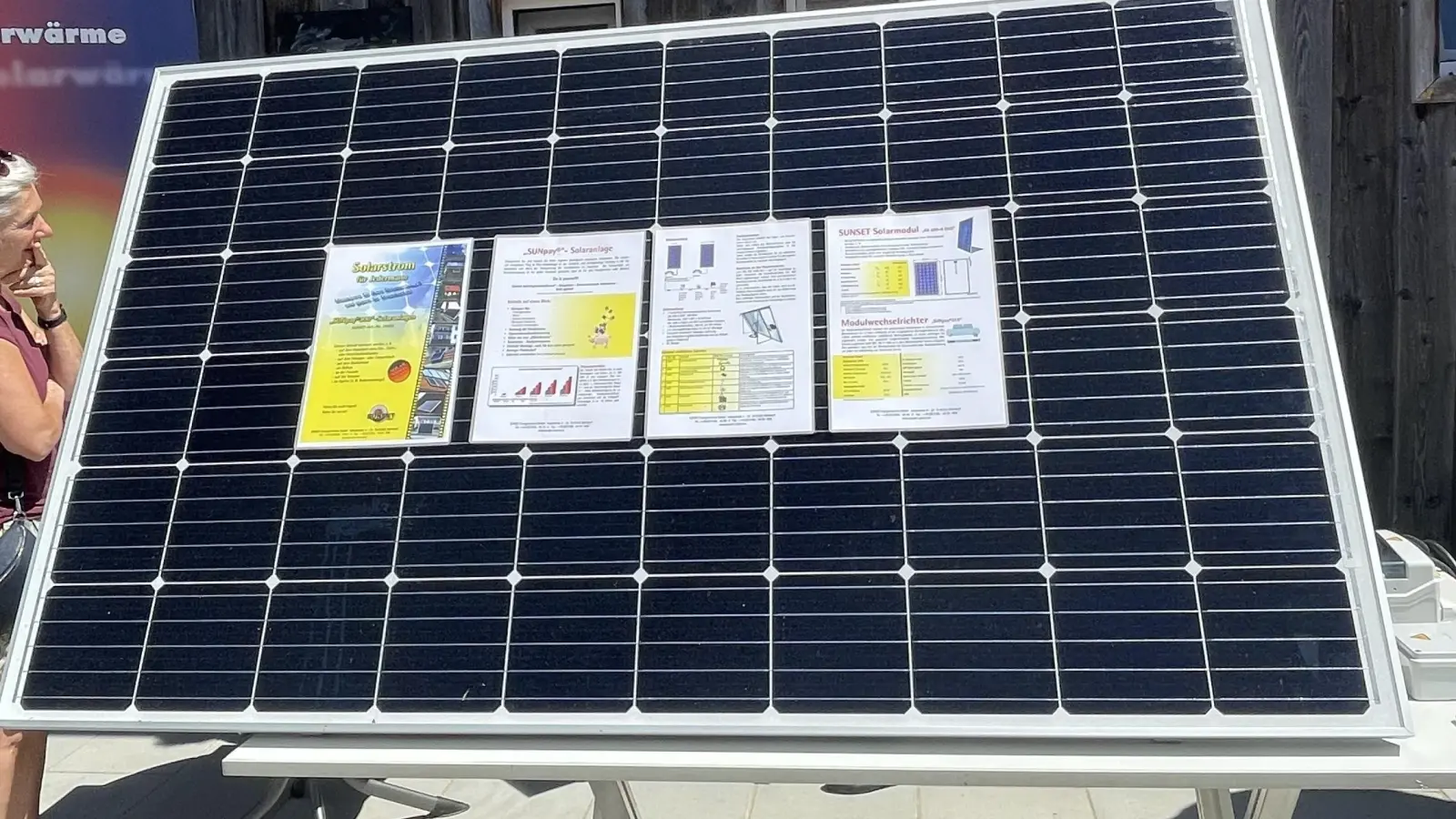 Wie man mit einer PV-Anlage Energie und Geld sparen kann, erfährt man bei bei der Energieberatung. (Foto: hw)
