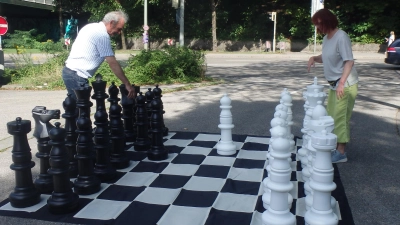 Am Halt 58 soll ein Freiluftschach etabliert werden. Interessenten sollen sich melden. (Foto: BI)