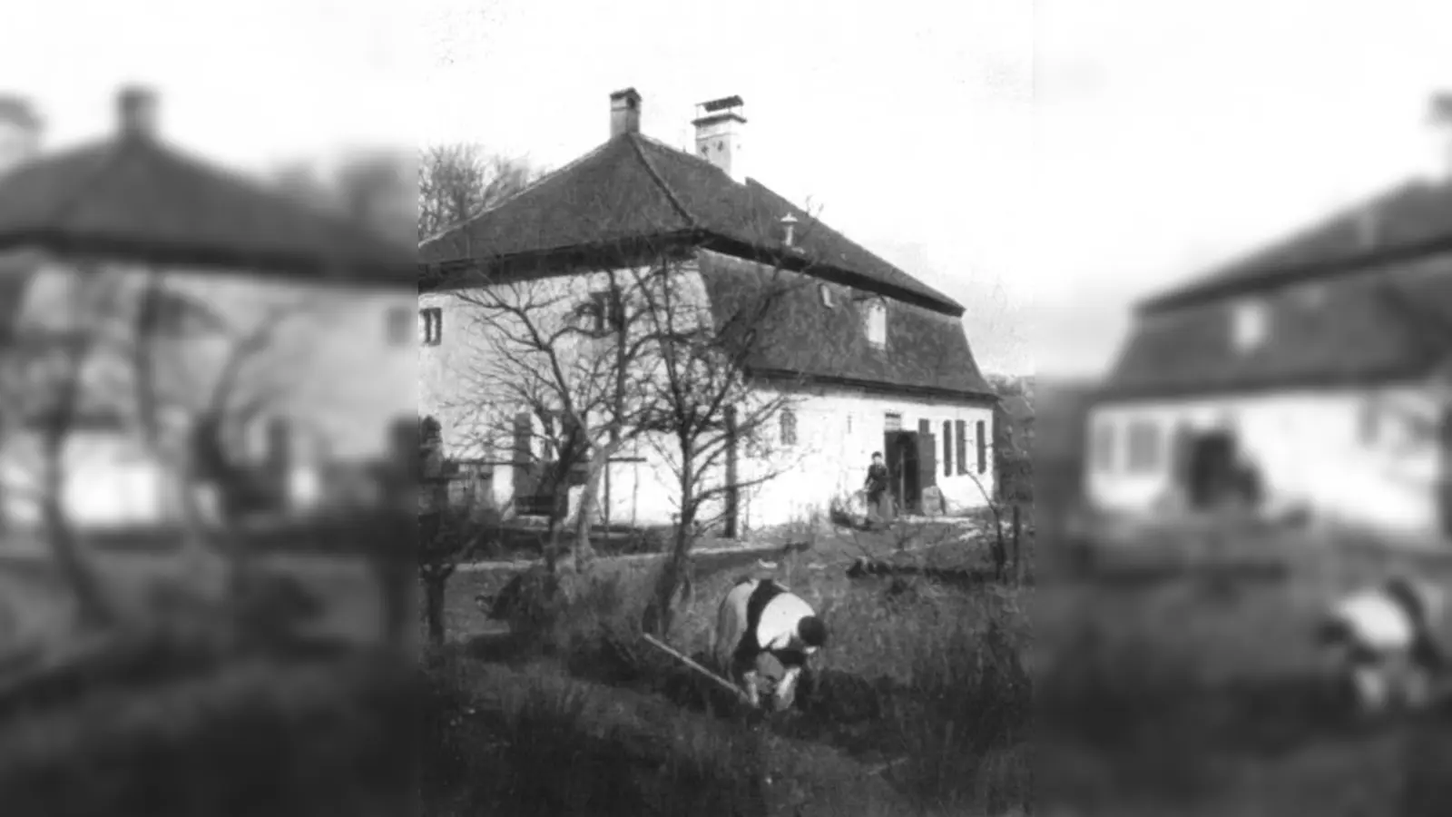 Das Benefiziatenhaus 1927 (aus: Franz Schaehle, Die Hofmark Menzing) (Foto: pi)