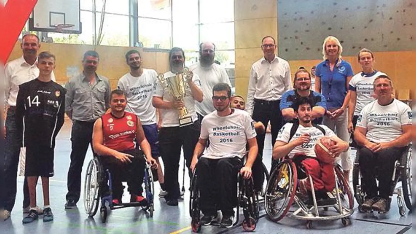 Die stolzen Gewinner des DJK Rosenheim.	 (Foto: VA)