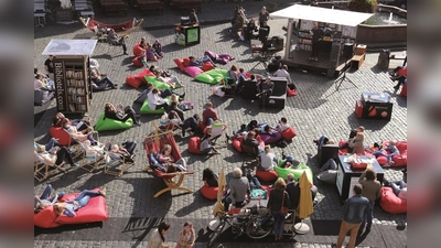 StadtLesen zieht jedes Jahr viele Besucher an: auch vom 3. bis 6. Oktober am Odeonsplatz. (Foto: Innovationswerkstatt)