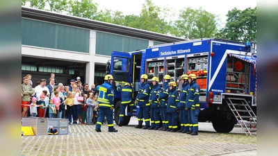 Das THW München-Ost hatte ein buntes Programm für seine Besucher vorbereitet. (Foto: THW München-Ost)