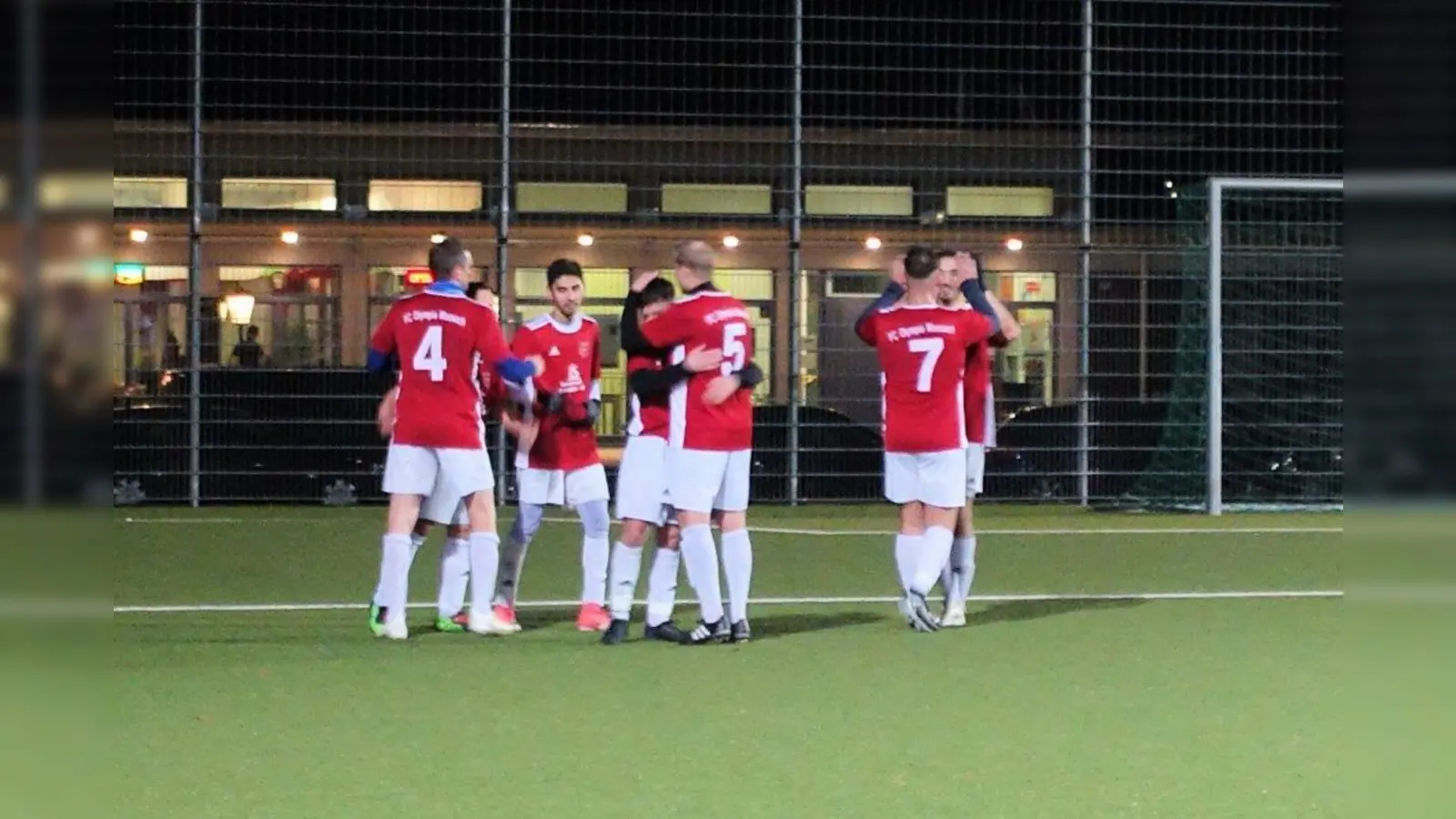 Der FC Olympia Moosach gewann letztendlich klar in einem Spiel, das lange Zeit auf der Kippe stand. (Foto: Verein)