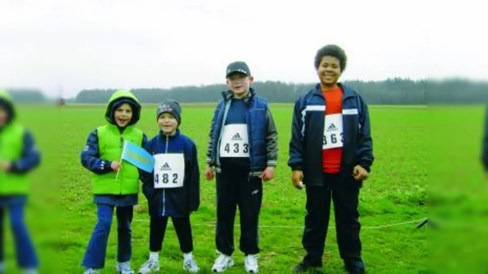 MRRC-Nachwuchssportler (v.l.): Lisa Auer, Joel Sommer, Luca Braun und Malik Sonogo. (Foto: MRRC)