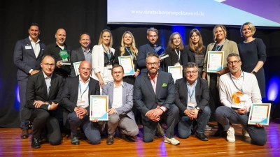 „Der Prospekt ist das ideale Informationsmedium und wichtiger Impulsgeber für preisbewusste Menschen“, resümierte BVDA-Geschäftsführer Sebastian Schaeffer bei der Verleihung des Deutschen Prospekt Awards. (Foto: BVDA / Bernd Brundert)