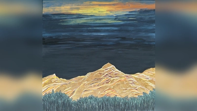 „Goldrausch” lautet der Titel dieses Werks von Maria Detloff, das in der Ausstellung zu sehen sein wird. (Foto: Detloff)