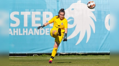 Matchwinner: Torfrau Helene Pottendorfer. (Foto: Anne Wild)