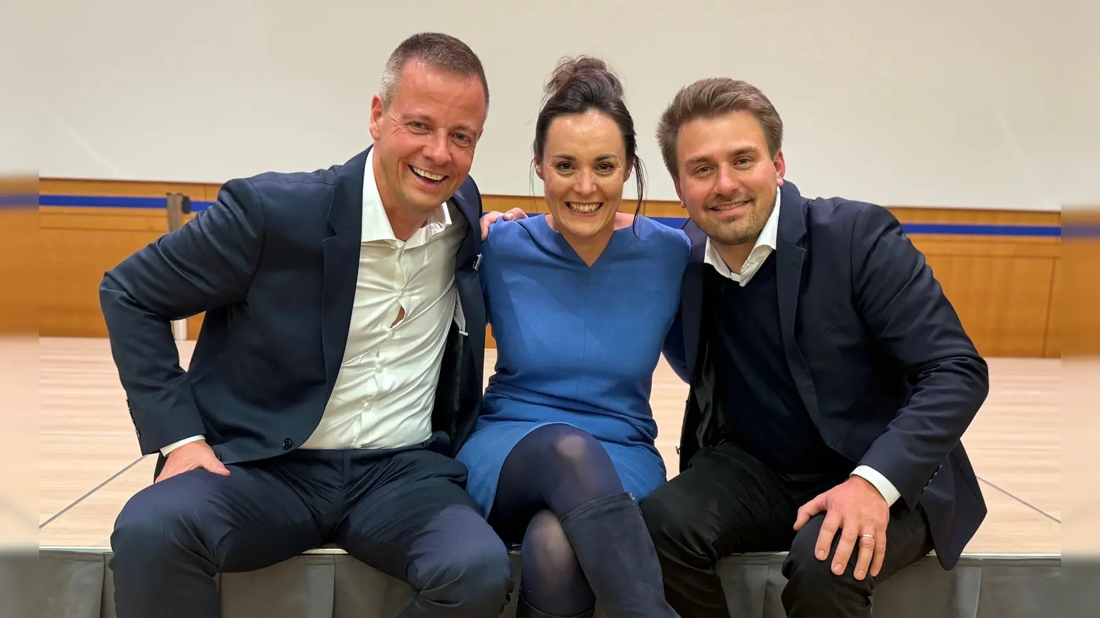 Die Stadträte Dr. Michael Haberland, Veronika Mirlach (stellv. Fraktionsvorsitzende) und Matthias Stadler (von links). (Foto: CSU)