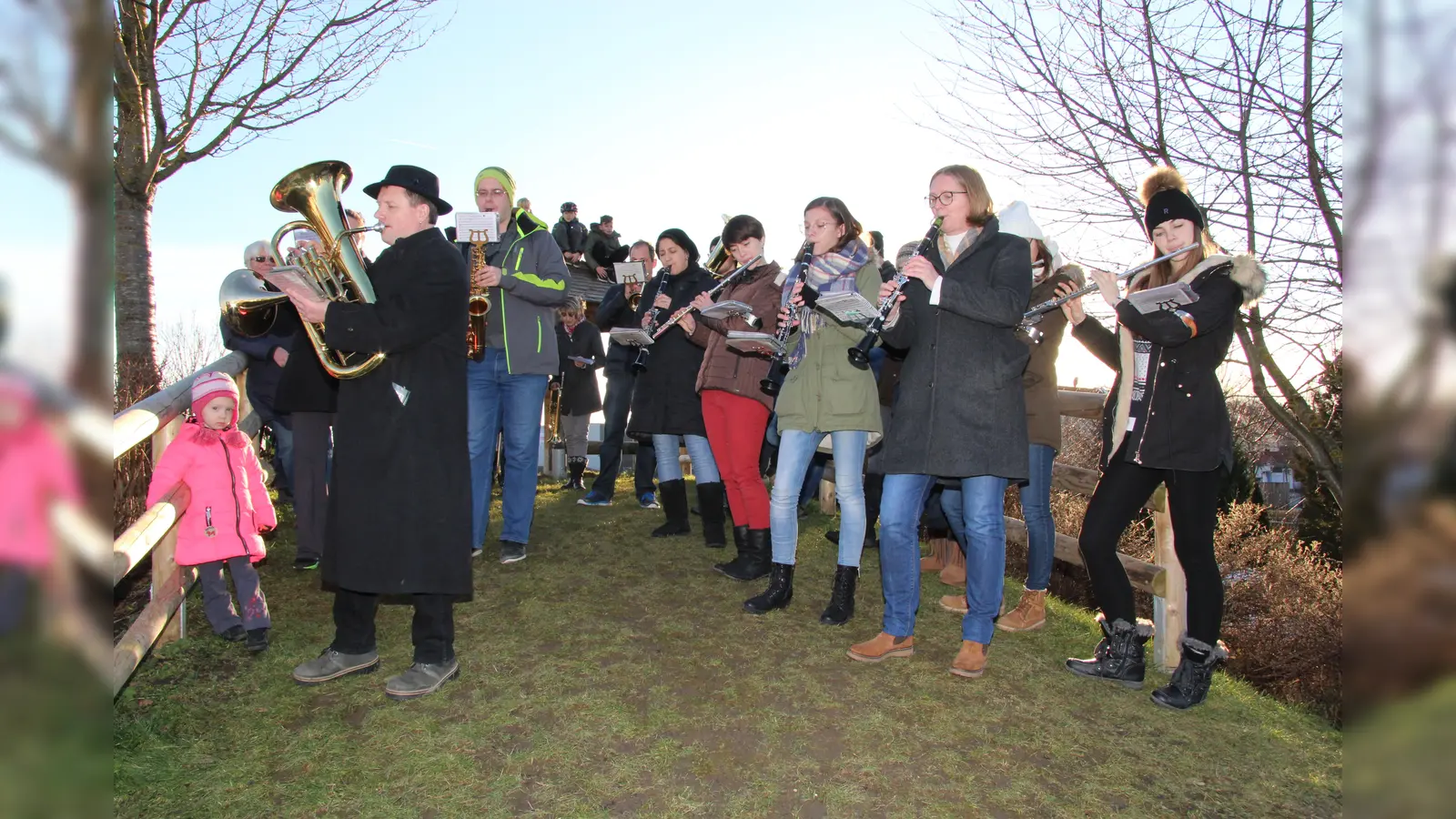 Die Musikkapelle Gelting spielt wieder an mehreren Orten in den Gemeinden Pliening und Poing. (Foto: Archiv)