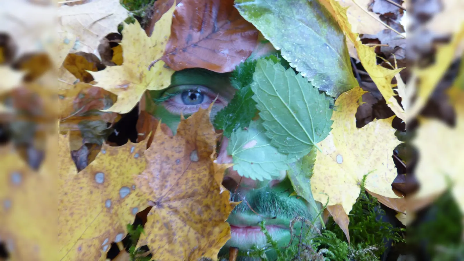 Vom Wald inspiriert: Bodypainting (Foto: VA)