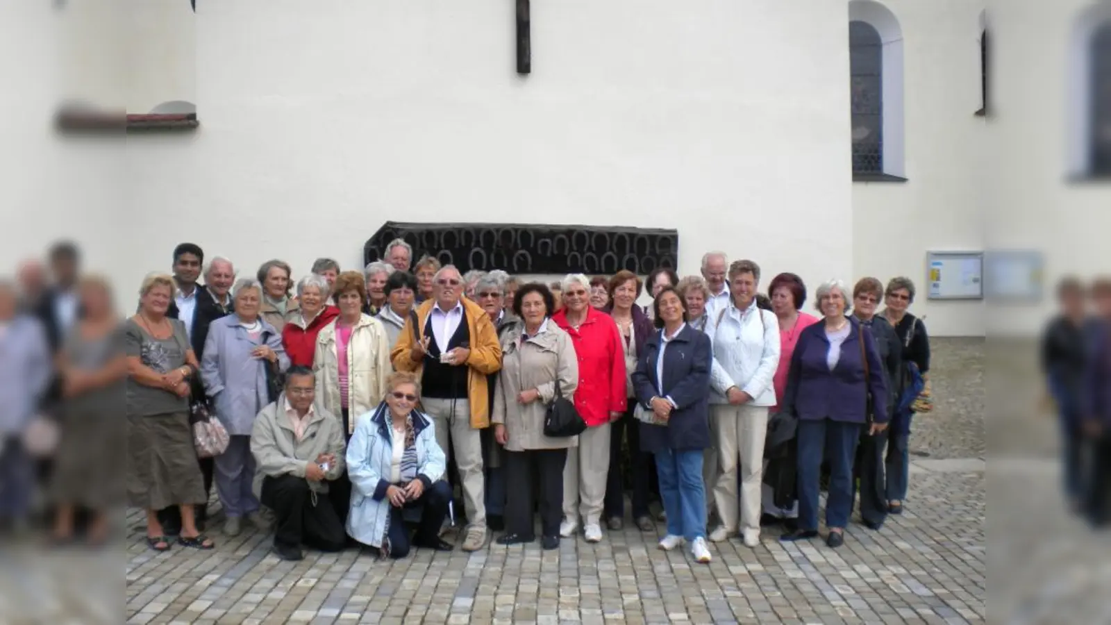 40 Gemeindemitglieder der Aubinger Pfarrei St. Quirin fuhren gemeinsam in den Bayerischen Wald. (Foto: pi)