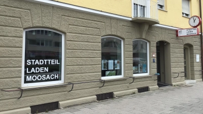 Der Stadtteilladen Moosach in der Dachauer Straße 270b bleibt eine wichtige Anlaufstelle. (Archivbild: dm)