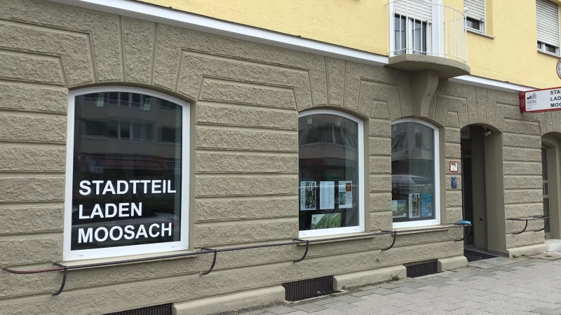Ausgangspunkt des Spaziergangs ist der Stadtteilladen Moosach. (Archivbild: dm)