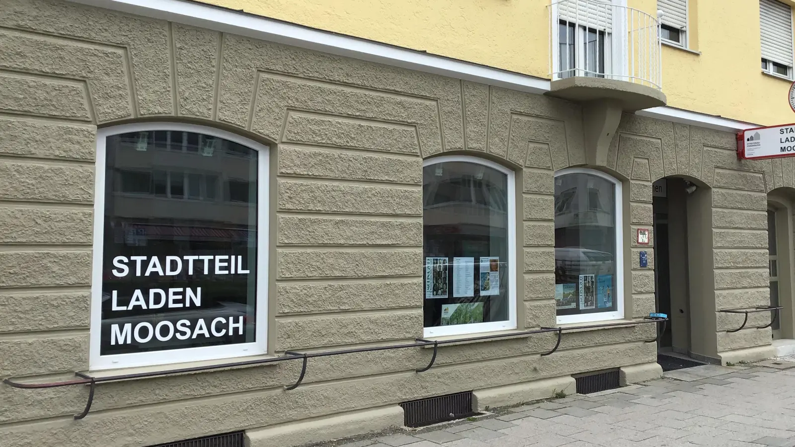 Ausgangspunkt des Spaziergangs ist der Stadtteilladen Moosach. (Archivbild: dm)