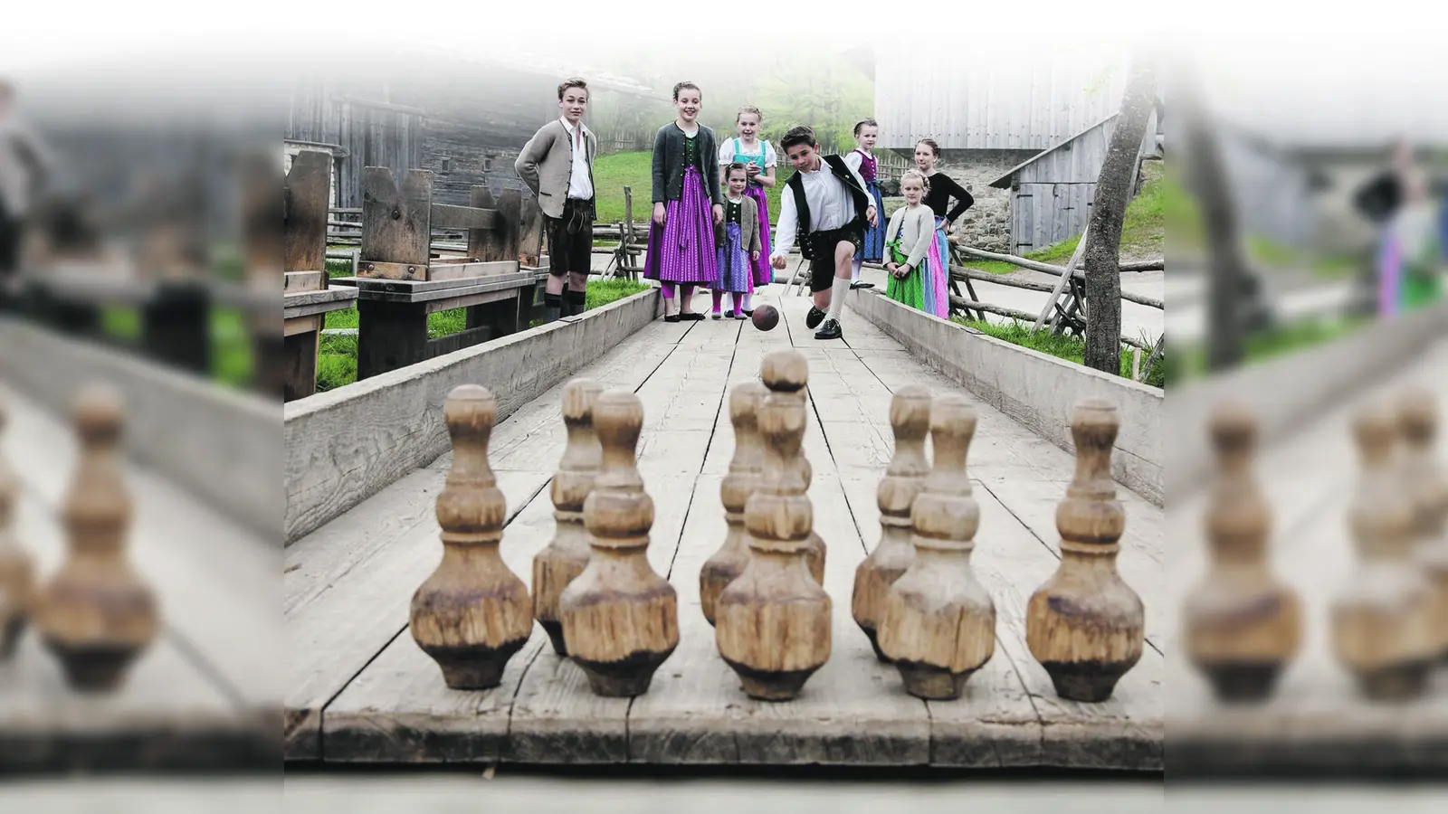 Spielen wie vor 100 Jahren. (Foto: Wasmeier)