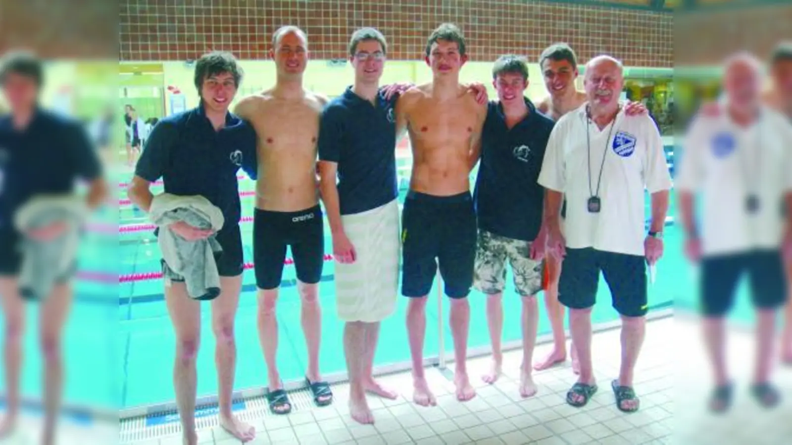 Die erfolgreichen Karlsfelder Schwimmer. (Foto: pi)