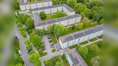 Der erzeugte Strom kommt den Mietern der 600 Wohnungen des Quartiers zugute. (Foto: Münchner Wohnen/Boris Storz)