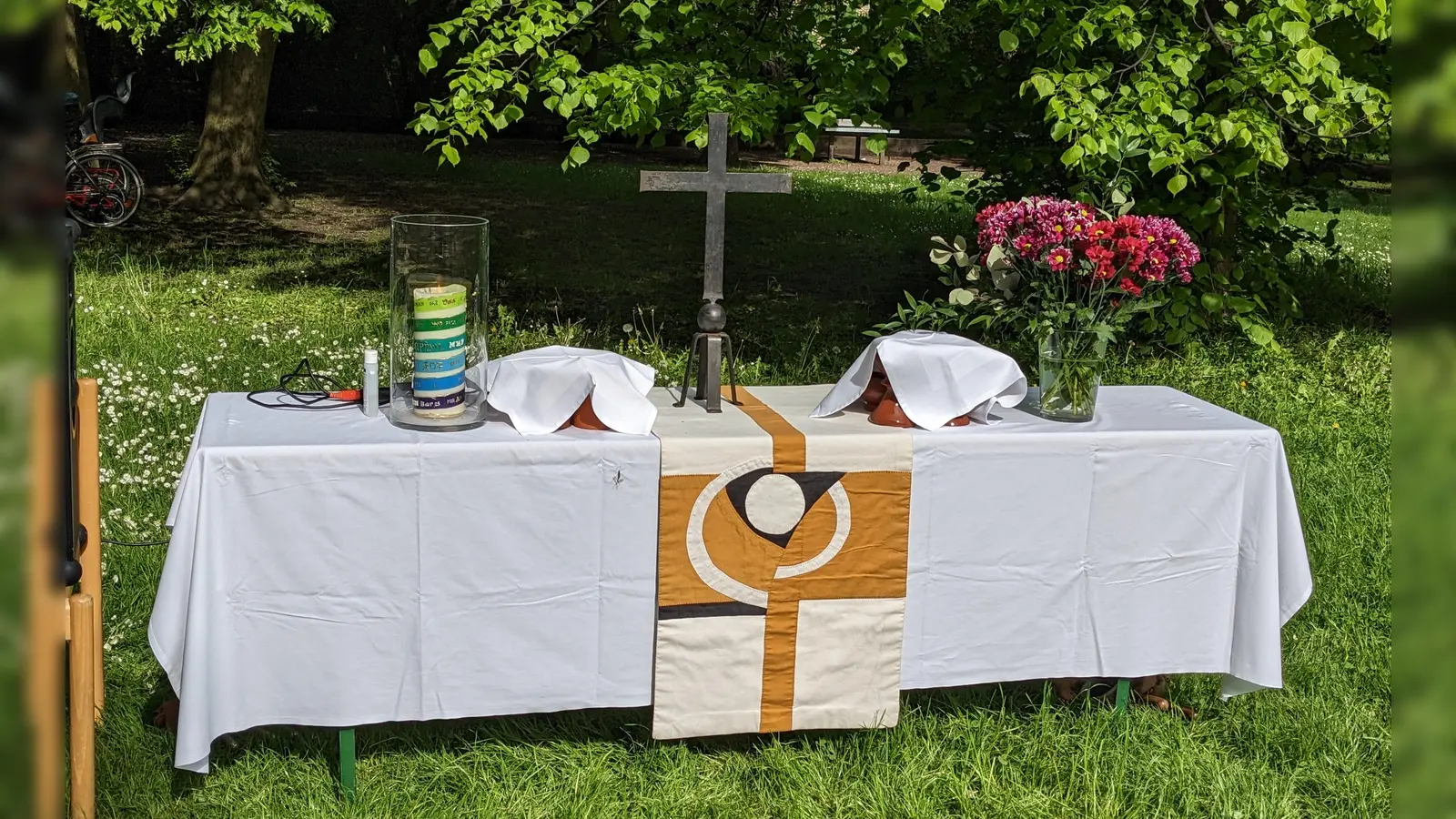 Einen Gottesdienst im Freien gibt es an Christi Himmelfahrt im Grünwaldpark. (Foto: Christuskirche)