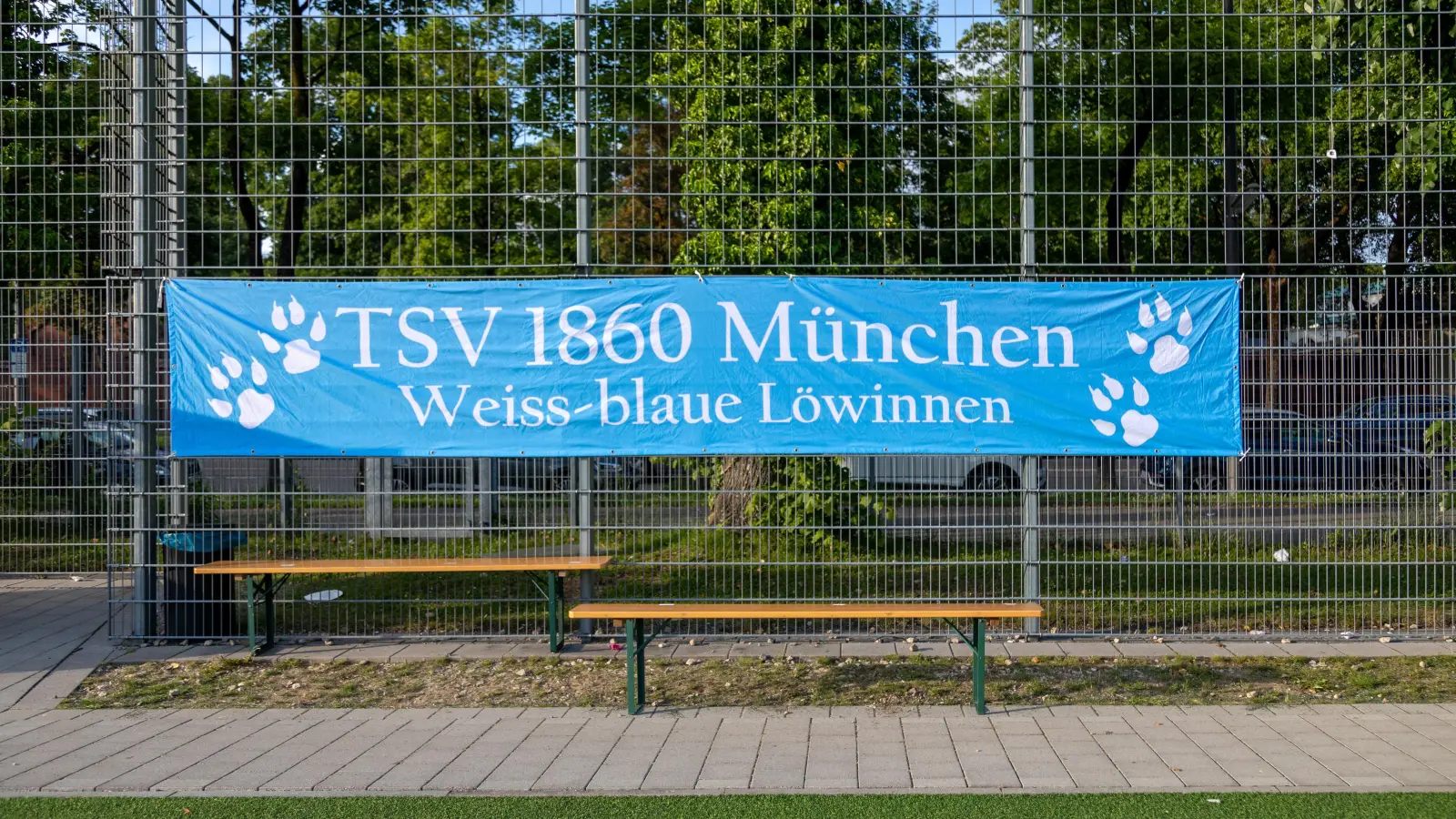 Heimspielstätte der Löwinnen: »6er-Platz« in Obergiesing.  (Foto: Anne Wild)