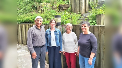 Die Verantwortlichen stecken viel Engagement und Herzblut in das Projekt. Herr Skordou, Frau Ebner, Frau Thaler und Frau Wust- (v.l.) (Foto: chö)