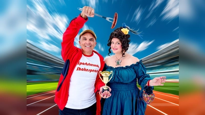 „Sportsfreunde Shakespeare”: Andreas Wolf und Karin Krug organisieren gemeinsam den Improcup.. (Foto: Jan Frommel)