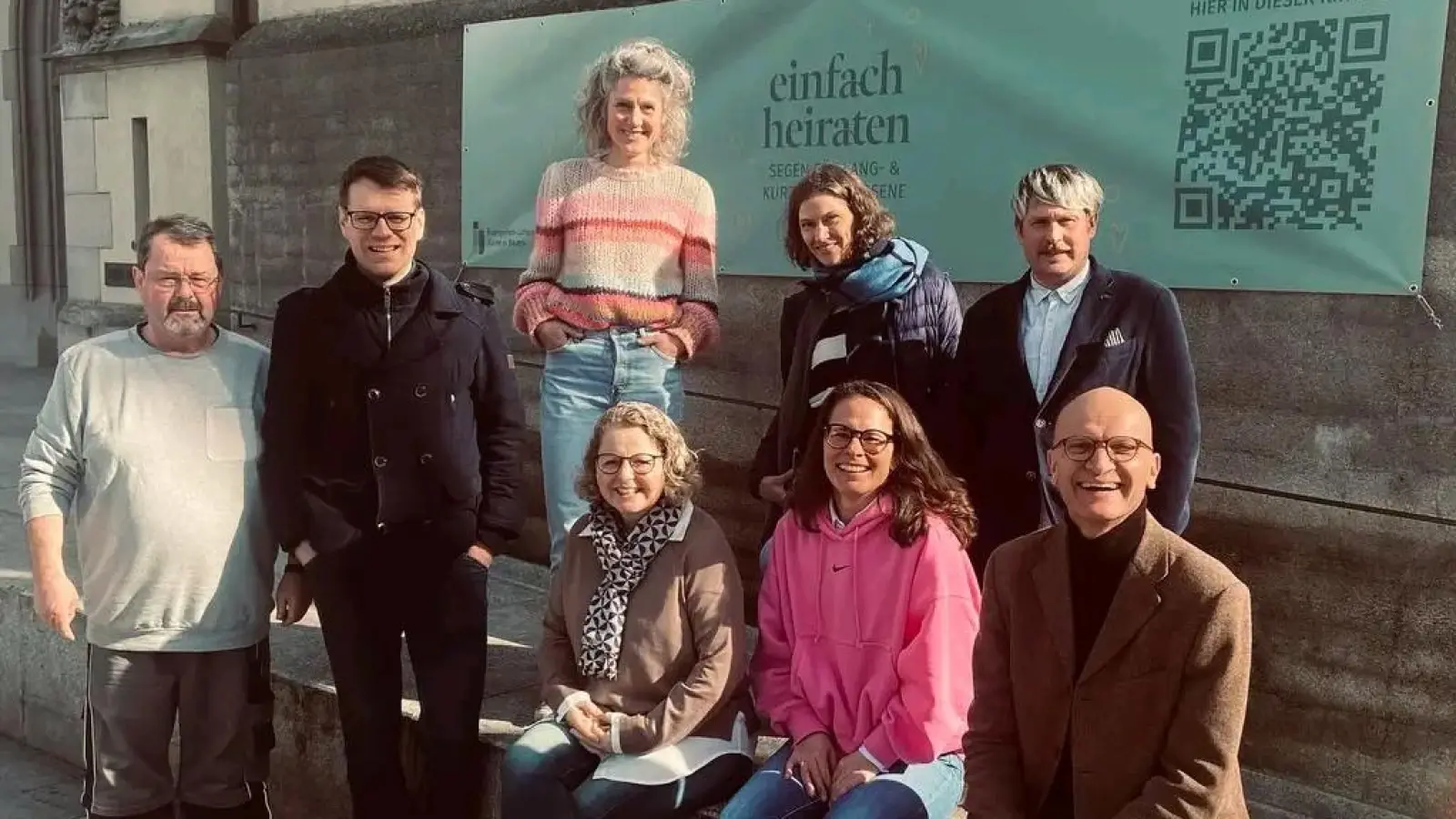 Die beteiligten Pfarrer freuen sich schon auf viele Brautpaare am 24. April bei der Aktion „einfach heiraten”.  (Foto: Christuskirche)