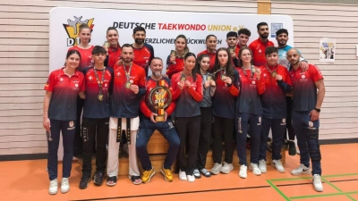 Die Taekwondo-Sportler holten bei der DM der Junioren und Senioren 15 Medaillen, davon siebenmal Gold.  (Foto: TSV Dachau 1865)