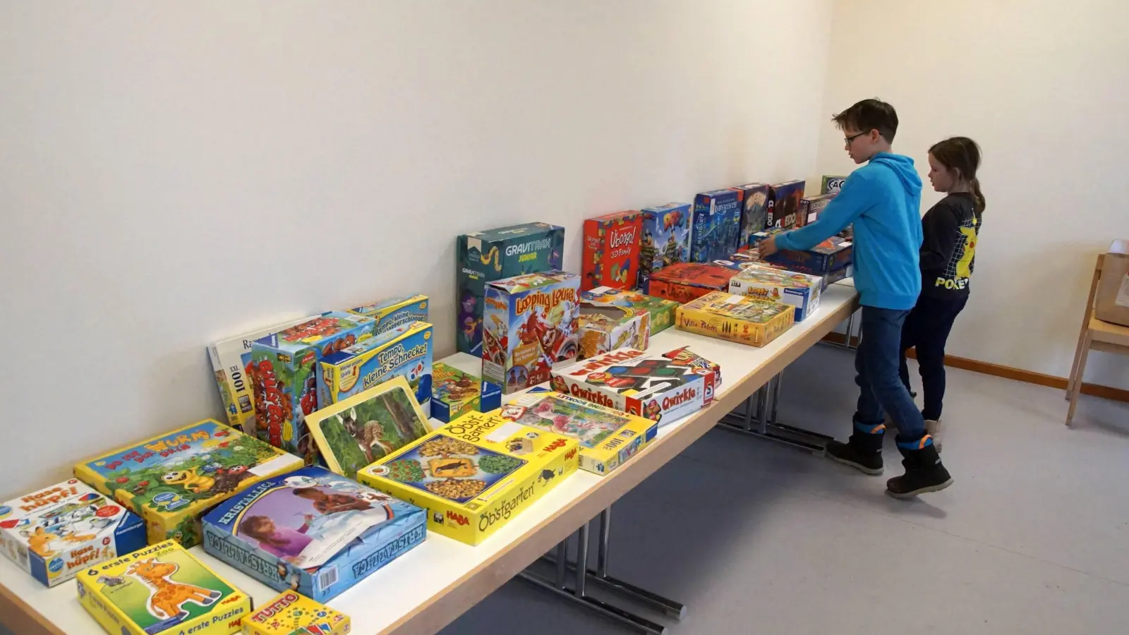 Die Auswahl an Brett- und Kartenspielen ist riesig. (Foto: bro)