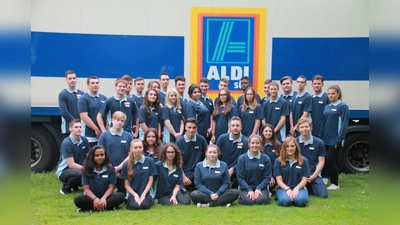 Start ins Berufsleben: die neuen Auszubildenden der ALDI SÜD Regionalgesellschaft Eichenau. (Foto: bb)