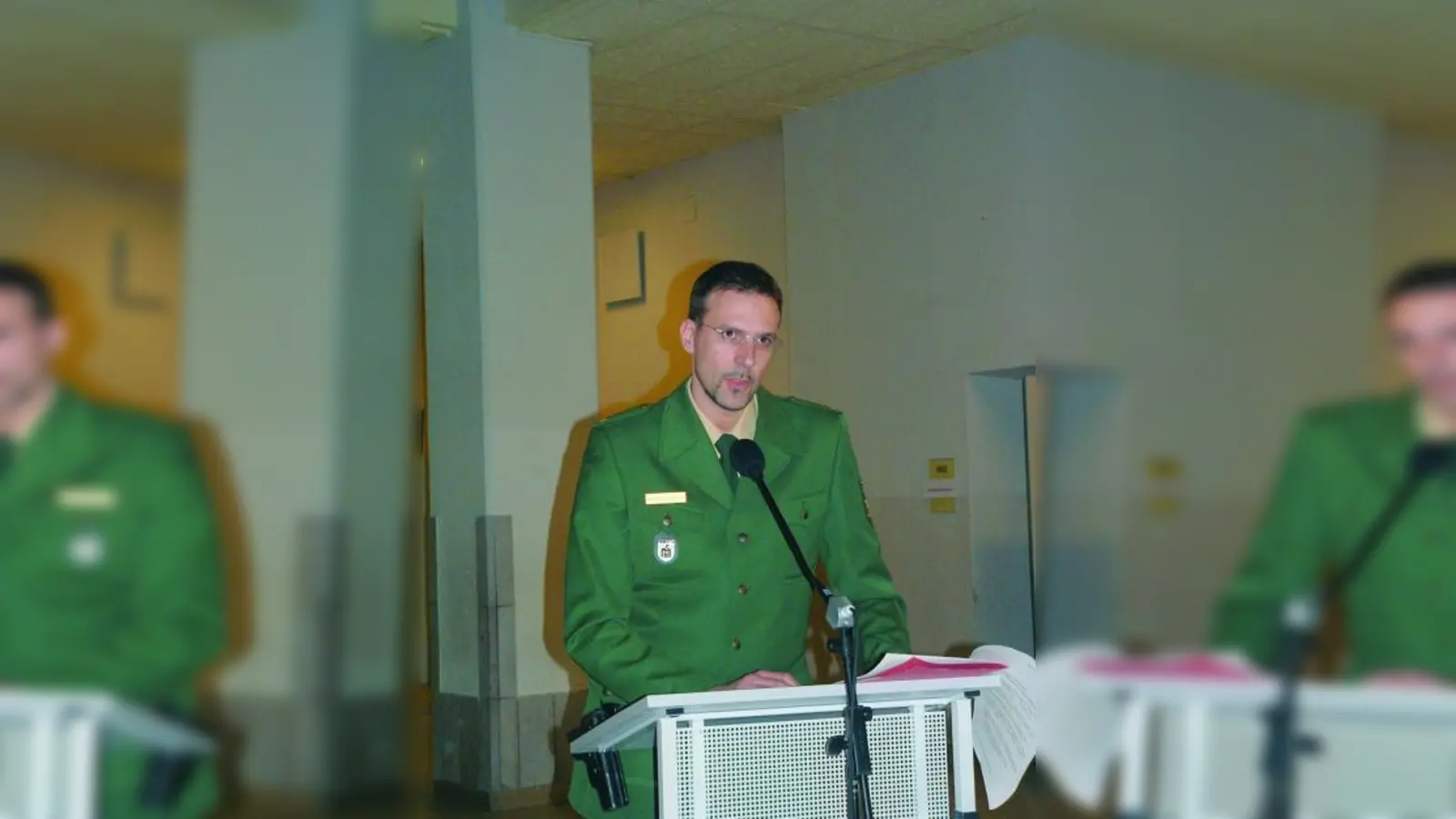 Der Leiter der PI 42, Ulrich Rothdauscher konnte einen deutlichen Rückgang der Delikte vermelden. Jetzt hofft er, dass sich dieses Niveau halten lässt. (Foto: bb)