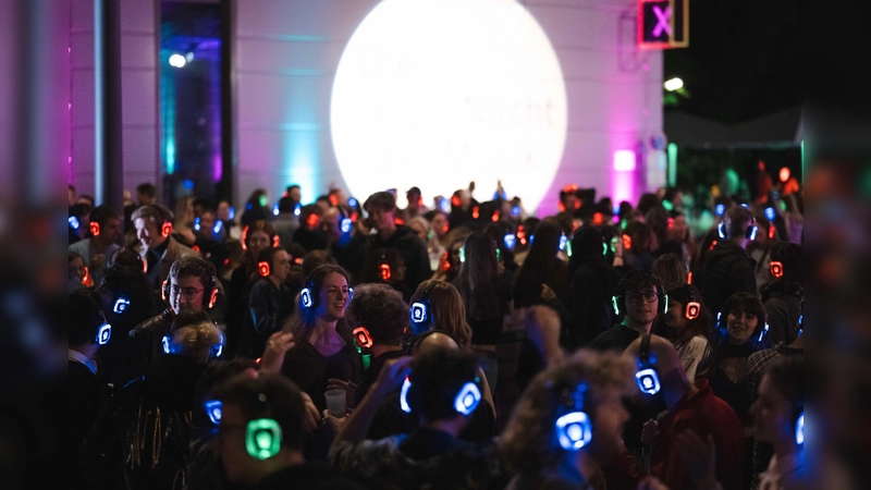 Am 10. Mai ist Silent Disco im Gasteig HP8. (Foto: Andreas Gebert/Gasteig)