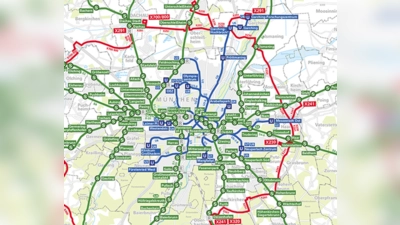 Die Ringbuslinien sollen jeweils mindestens zwei S-Bahn-Äste miteinander verbinden. Zusammen ergibt sich ein Ring rund um München. (Foto: Münchner Verkehrs- und Tarifverbund GmbH)