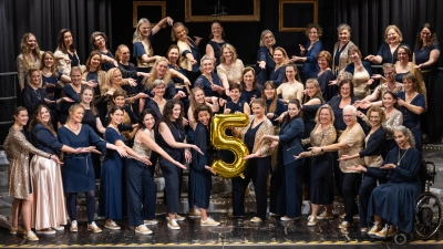 Begeisterten das Publikum bei zwei ausverkauften Jubiläumskonzerten: die A Capella Company. (Foto: Harald Geiger)