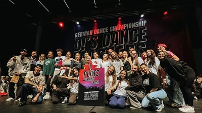 Sieger gegen deutschlandweite Konkurrenz: Die Hip-Hop-Tänzer von Da-Capo beim „D!‘s Dance Masters“ in Fulda am 24. Mai. 						 (Foto: TSG Da Capo)